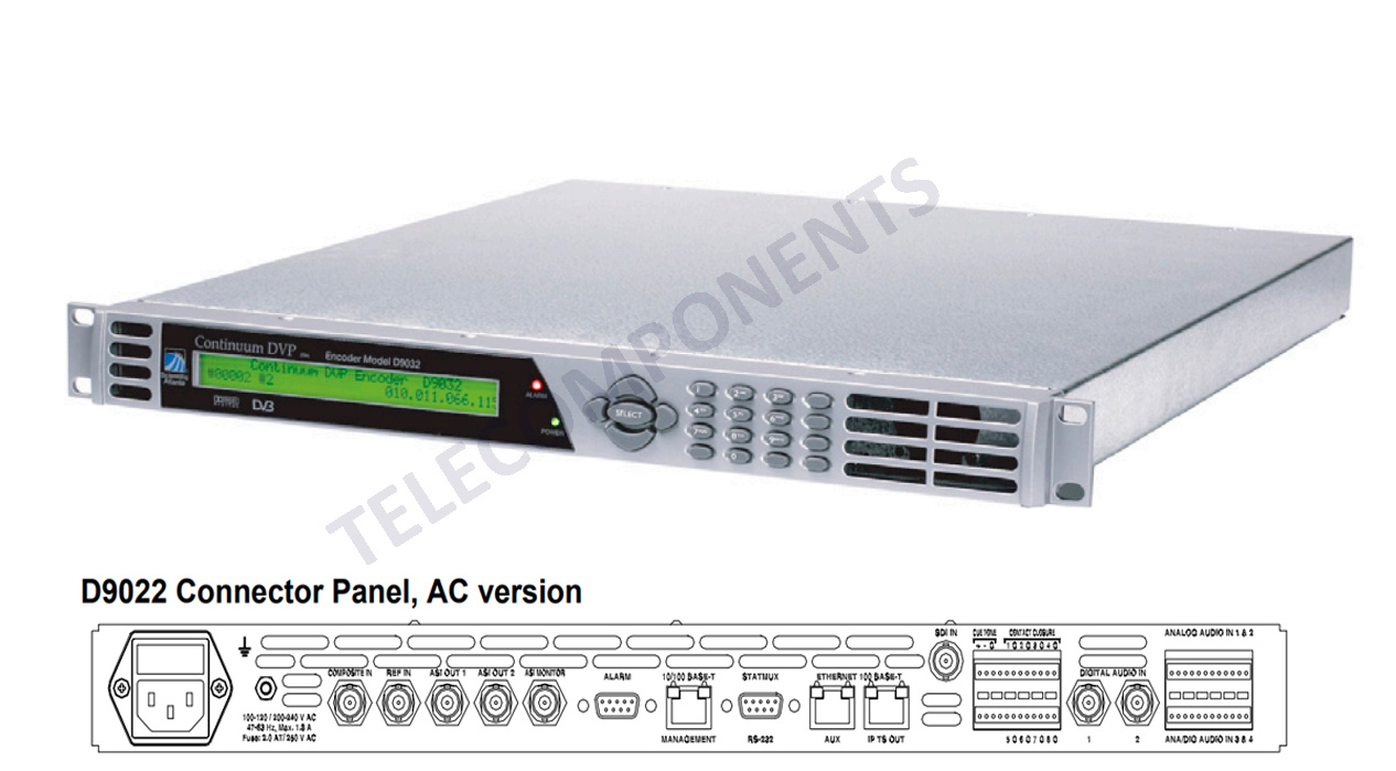 FMUSER FUTV4622A DVB-T MPEG-4 AVC / H.264 Modulador codificador SD